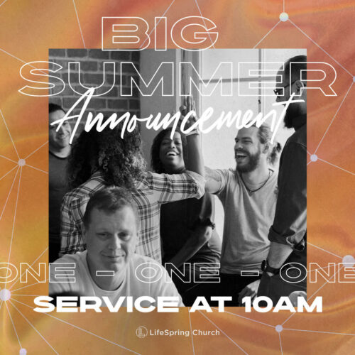 Summer Service Times